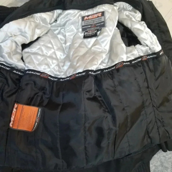 M2r jewel motorcycle jacket black  pink 8 - Picture 6 of 15